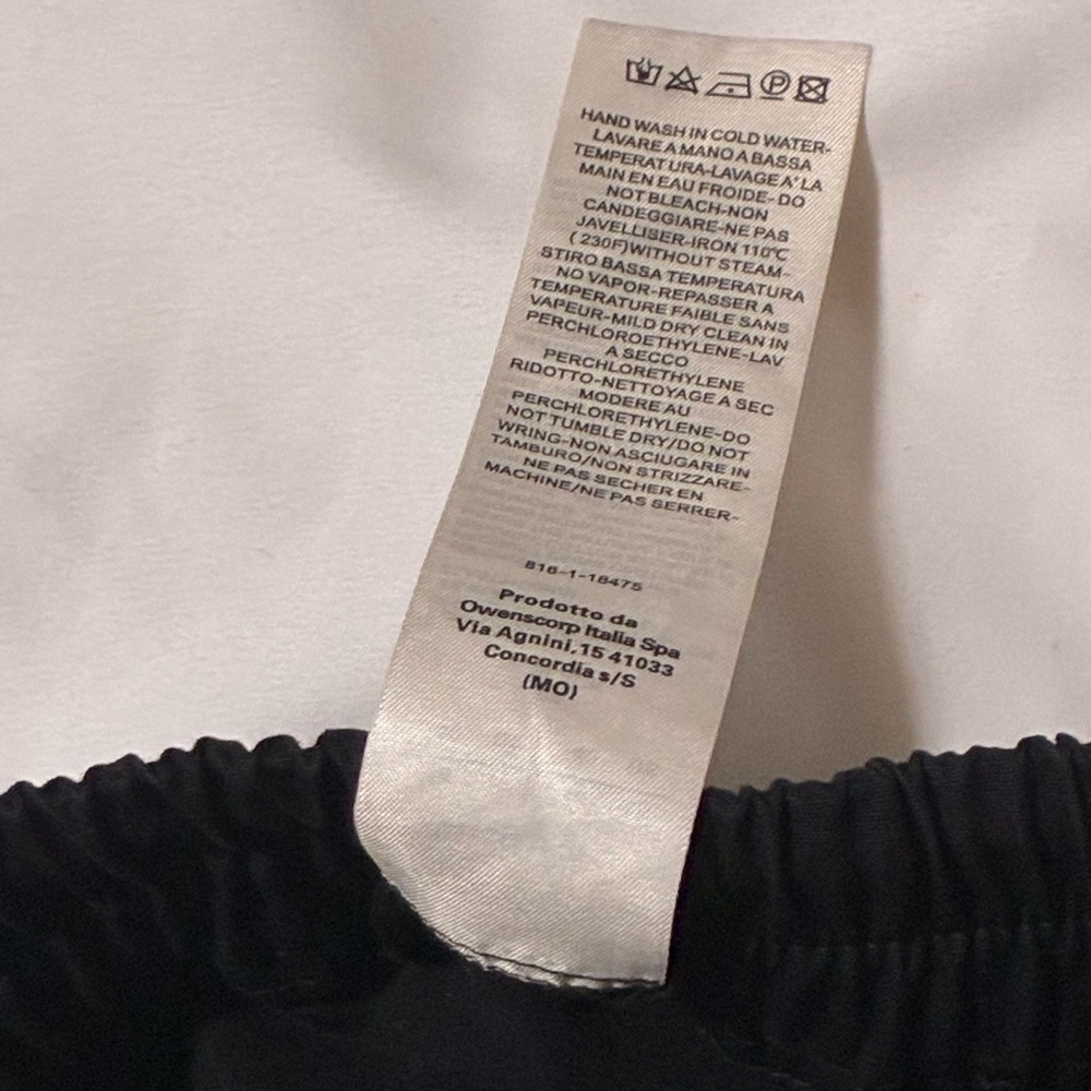 Rick Owens Black Athletic Shorts with Zippers - Picture 4 of 6